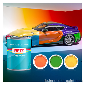 REZ -Autofarbe Distributor Automotive Refinish Car Paint Color Complete Formeln Autosautobeschichtung